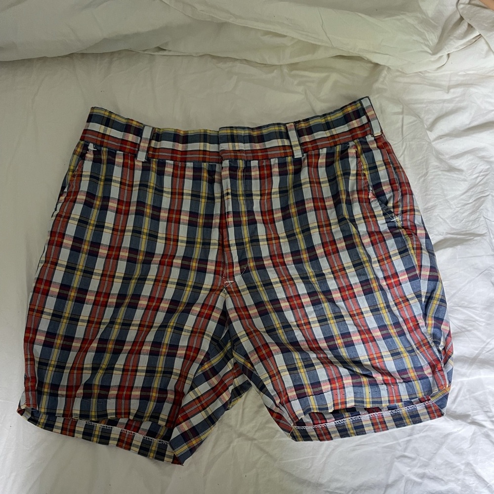 Vintage Plaid Shorts